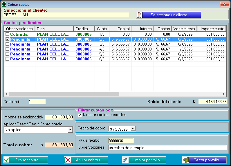 Aplicaciones para administracion de creditos y prestamos personales